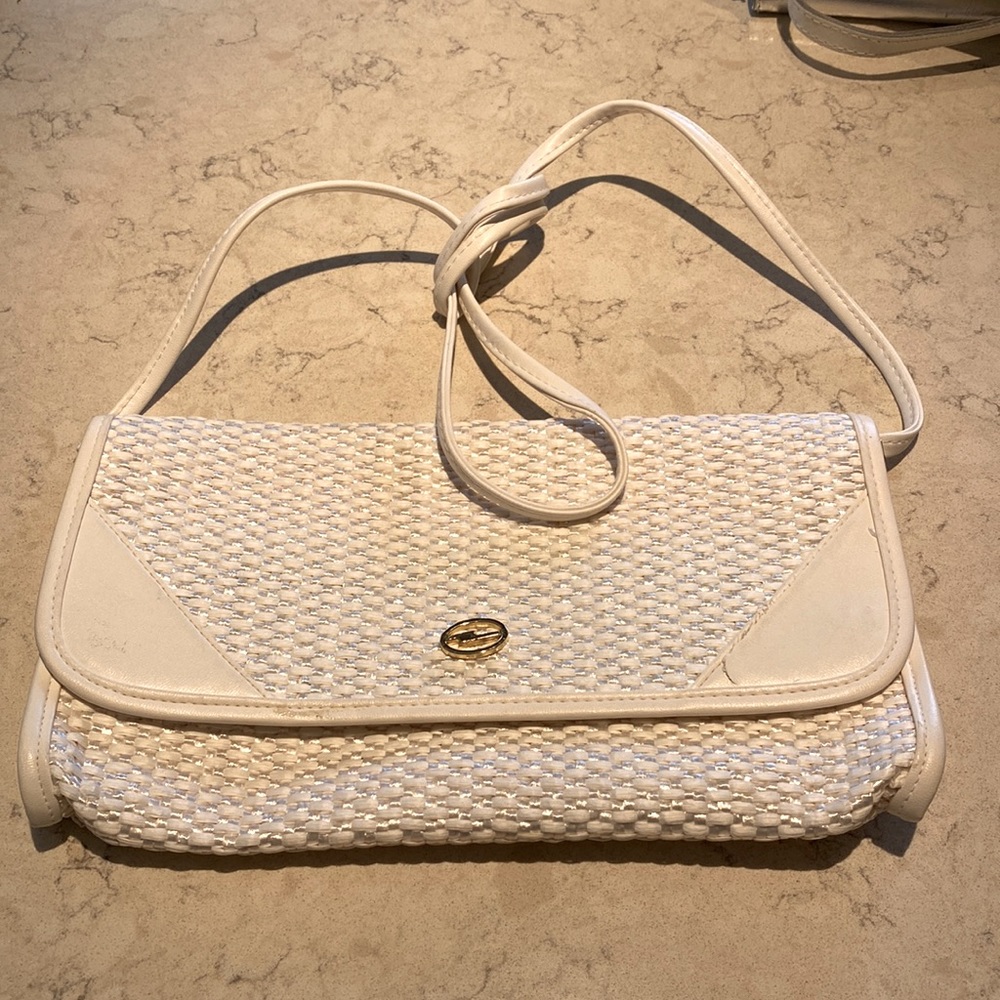 Vintage Casual Weave Design Purse